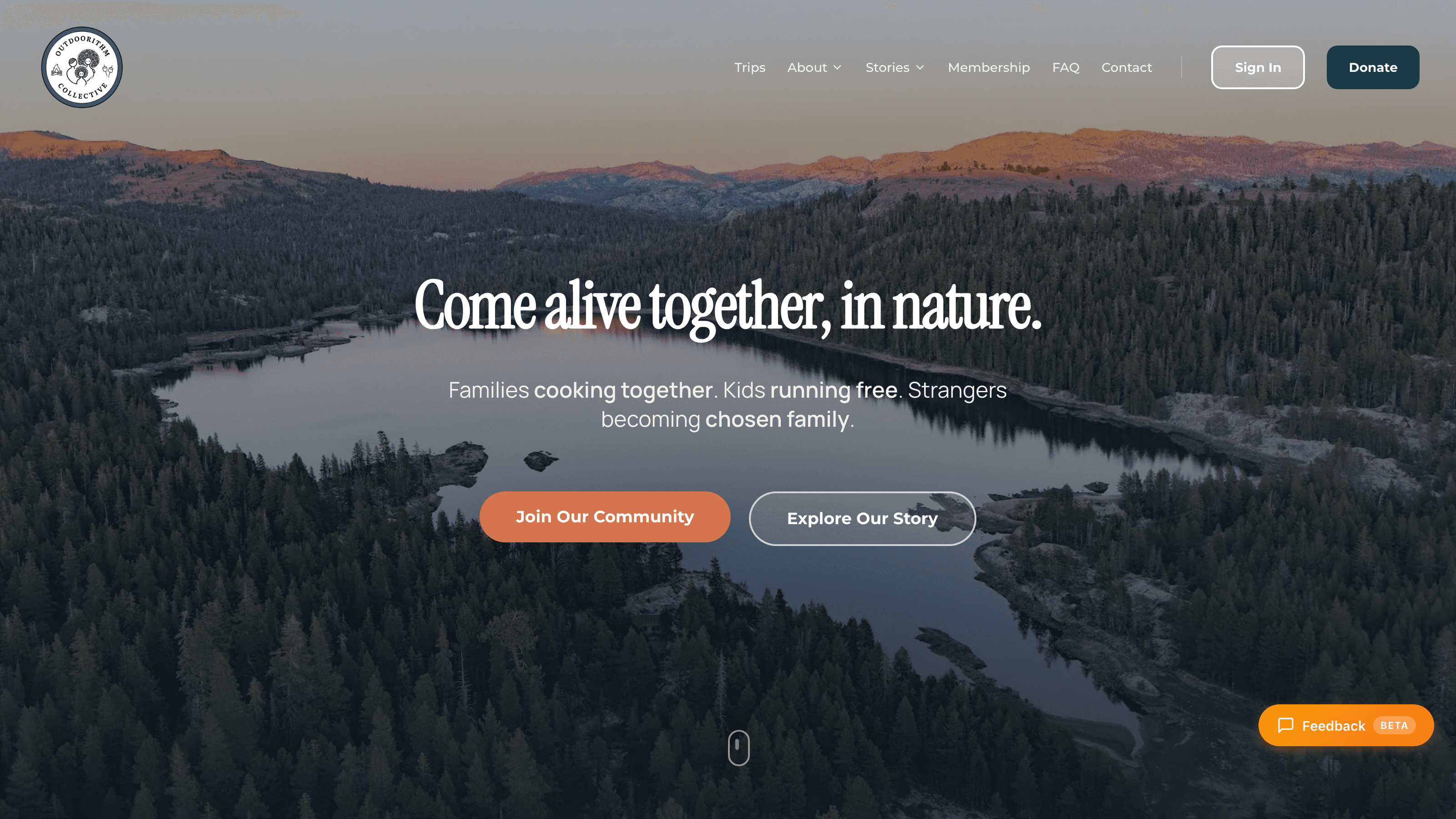 Outdoorithm Collective — Come alive together, in nature